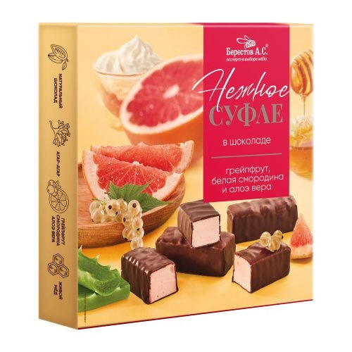 Нежное суфле грейпфрут смородина алоэ-вера 155 г