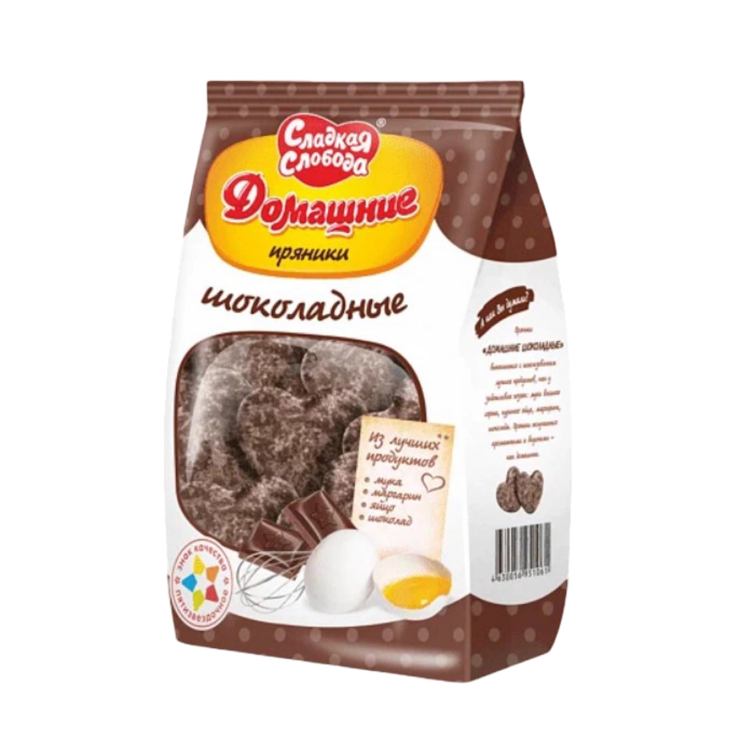 Пряники Сладкая Слобода Домашние шоколадные 350 г