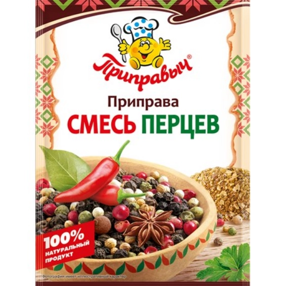 Приправа Приправыч смесь перцев 15 г