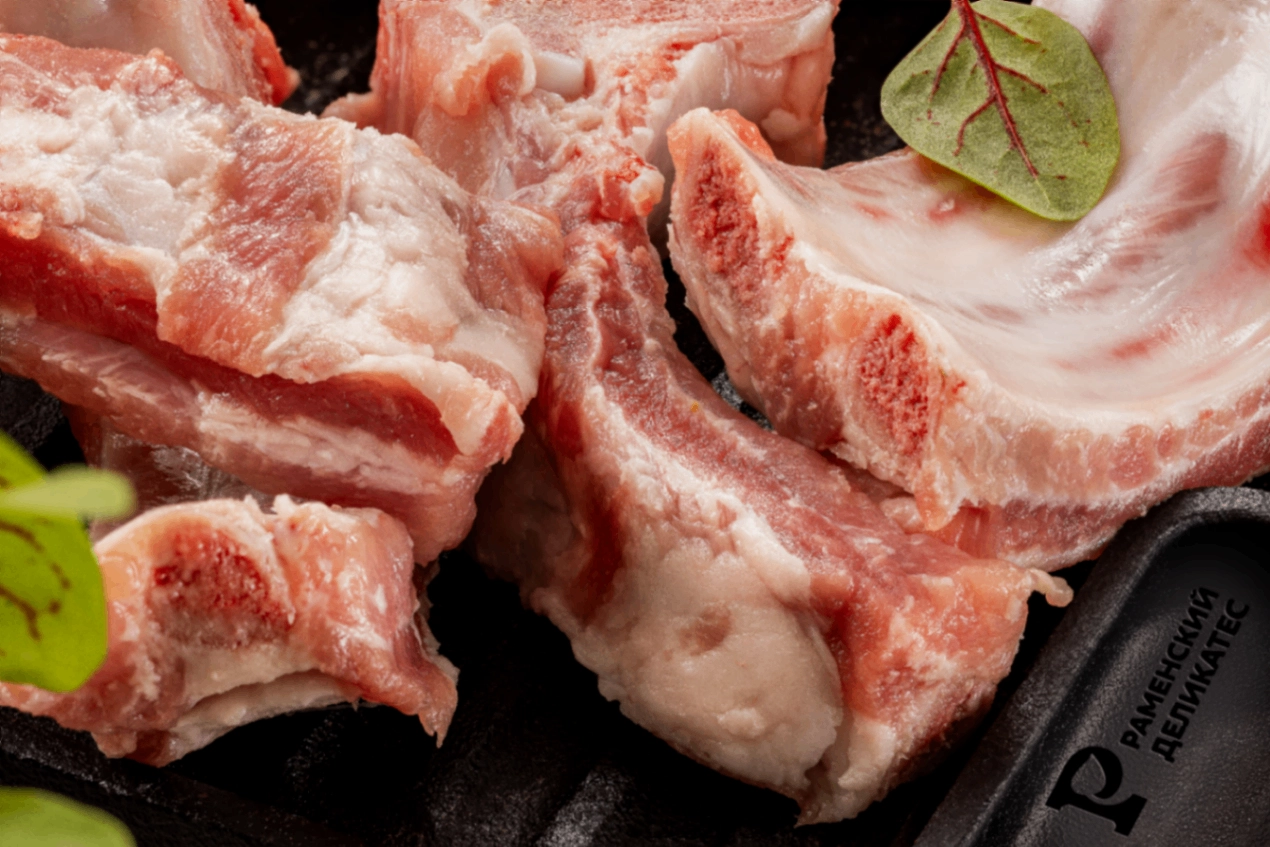 Свинина на ребрышке охлажденная