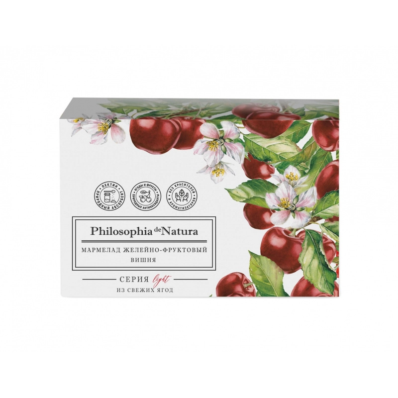 Мармелад Philosophia желейно-фруктовый Вишня 170 г