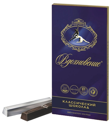 Шоколад Бабаевский Вдохновение темный 100 г