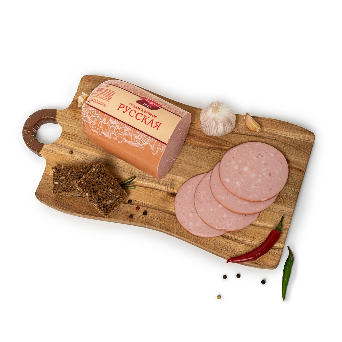 Колбаса Рамфуд Русская ГОСТ вареная