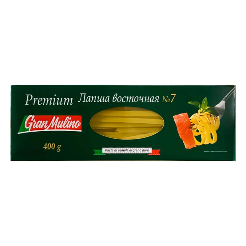 Макаронные изделия Гранмулино Лапша восточная №7 400 г