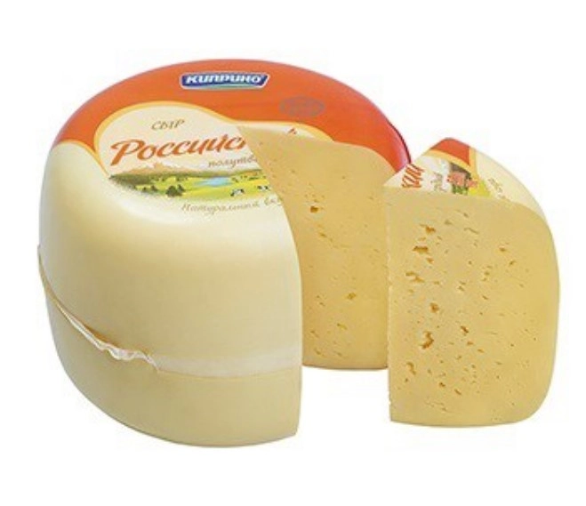 Сыр Киприно Российский 50% полутвердый