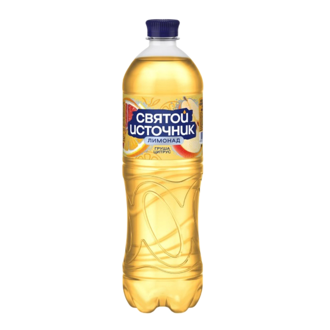 Напиток Святой Источник Груша-Цитрус лимонад Газированный 1 л