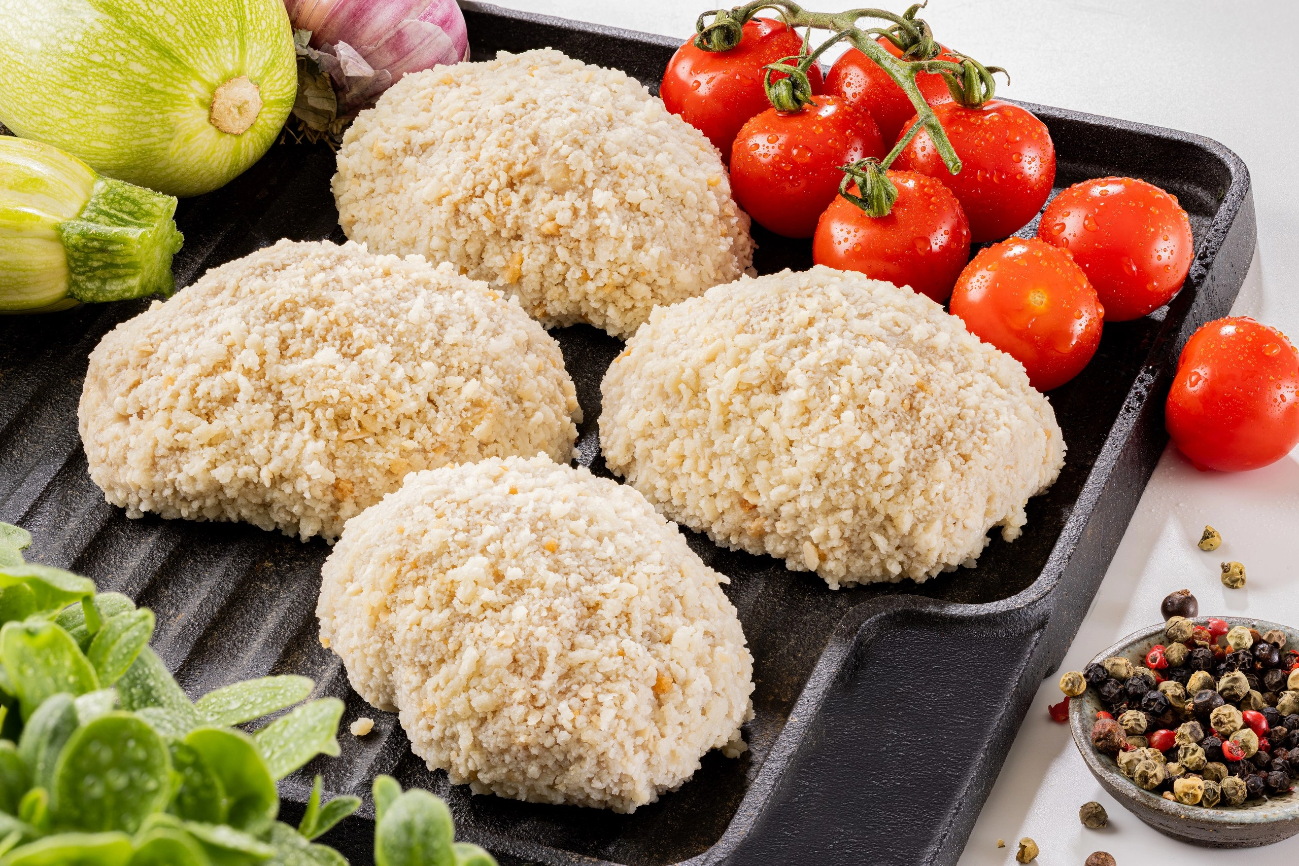 Зразы с маслом и зеленью панированные охлажденные