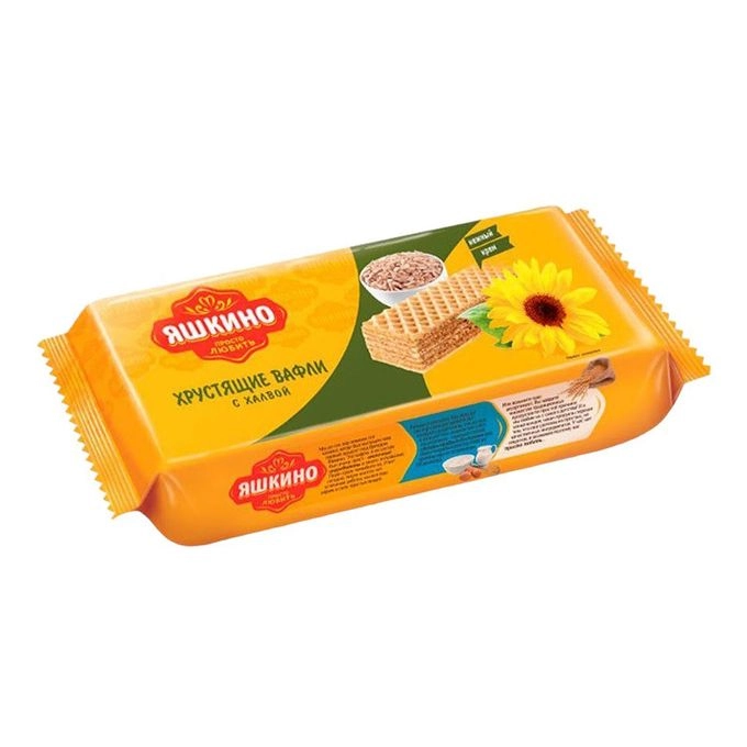 Вафли Яшкино с халвой 300 г