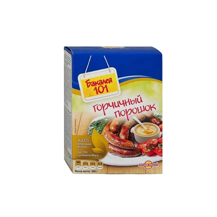 Порошок Бакалея 101 горчичный 200 г