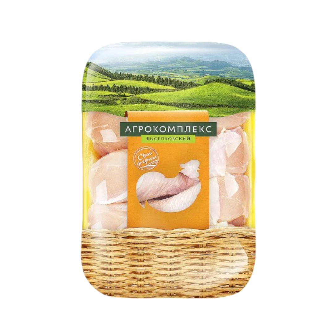 Части тушек цыплят-бройлеров Агрокомплекс голень замороженная ~ 1000 г