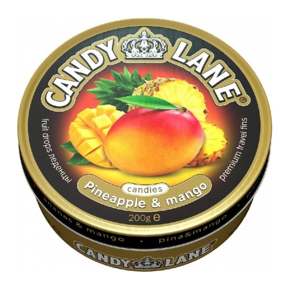Монпансье Candy Lane леденцовое ананас и манго 200 г