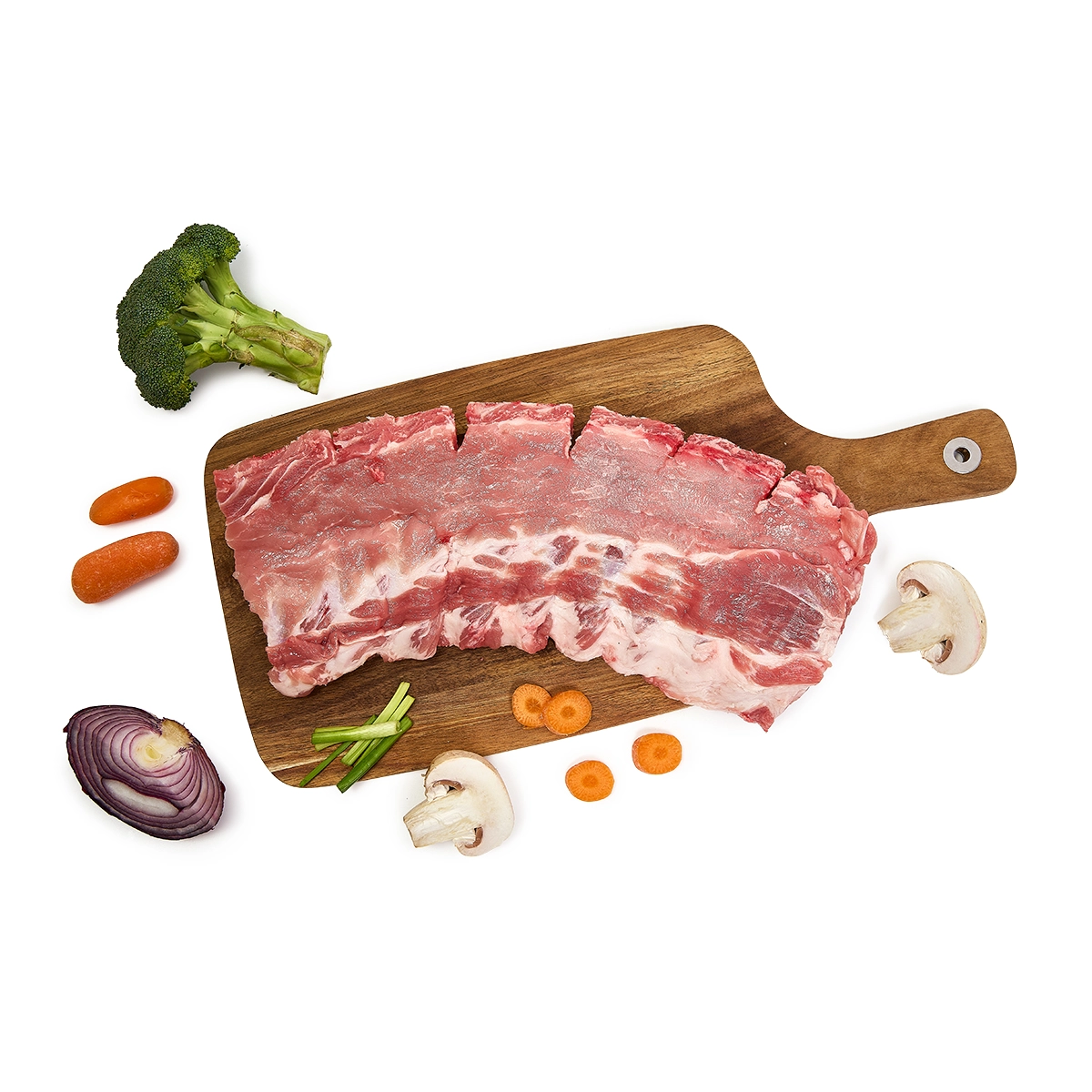 Свинина на ребрышке охлажденная