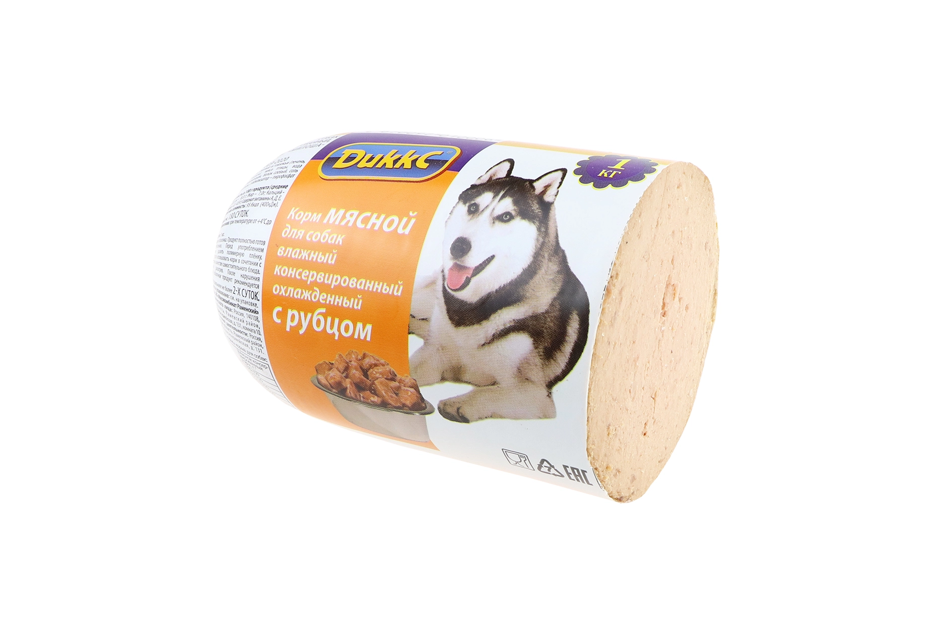 Корм влажный Dukkc мясной Милоша с рубцом 1 кг