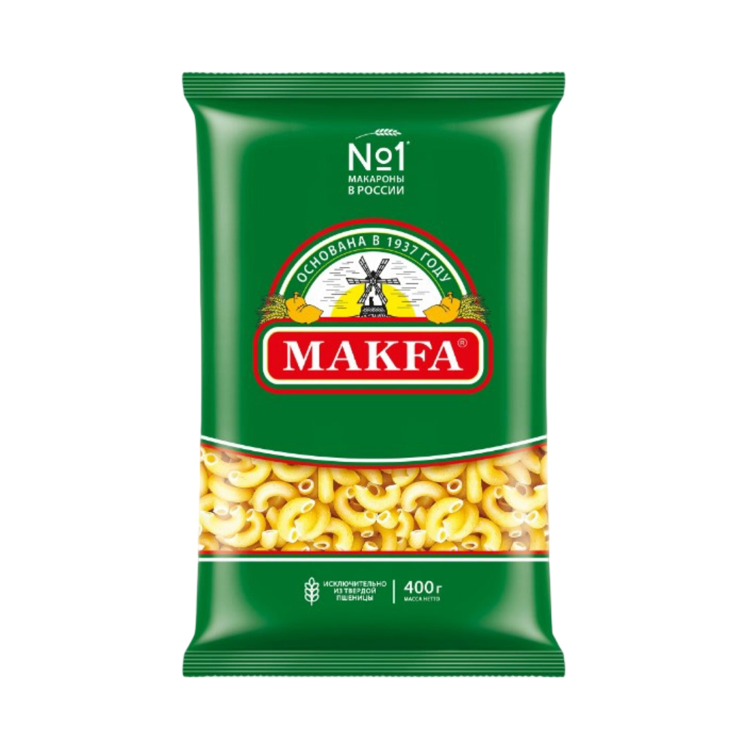 Макаронные изделия Макфа Рожки гладкие 400 г