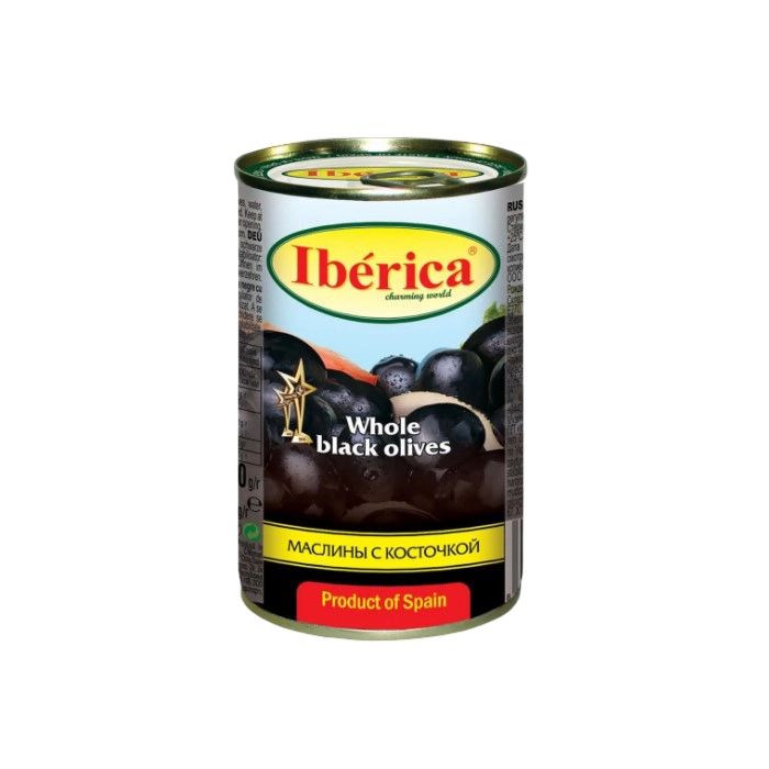 Маслины Иберика с косточкой 360 г