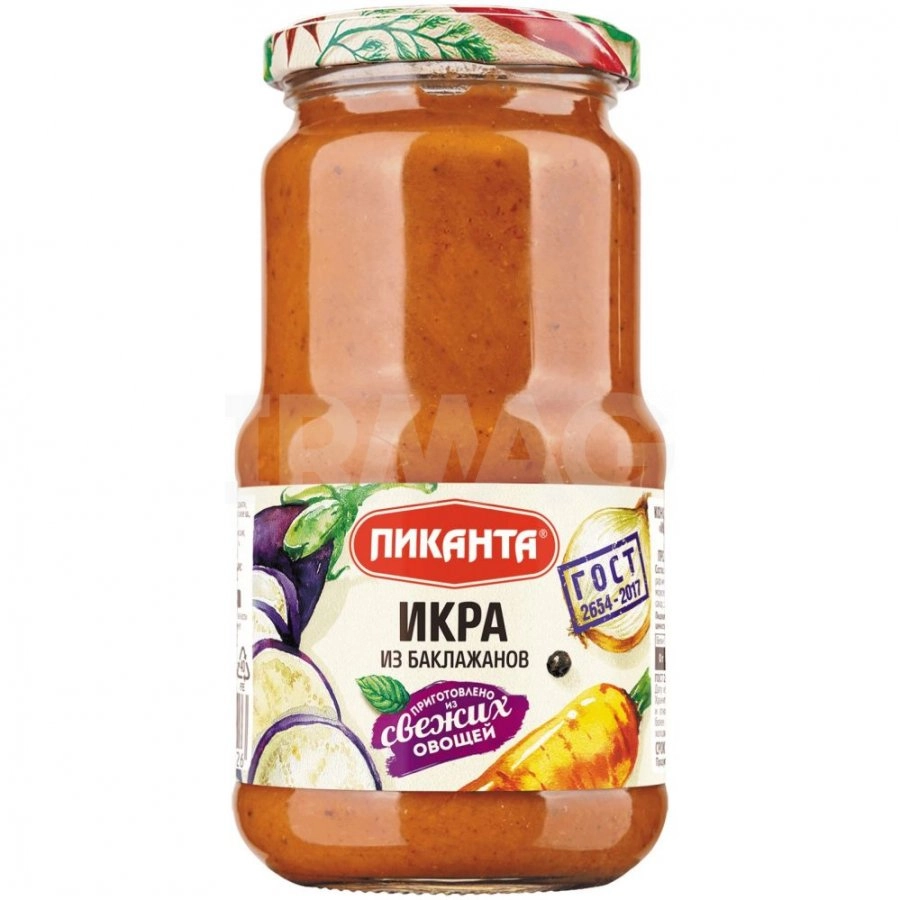 Икра Пиканта овощная из баклажанов 450 г