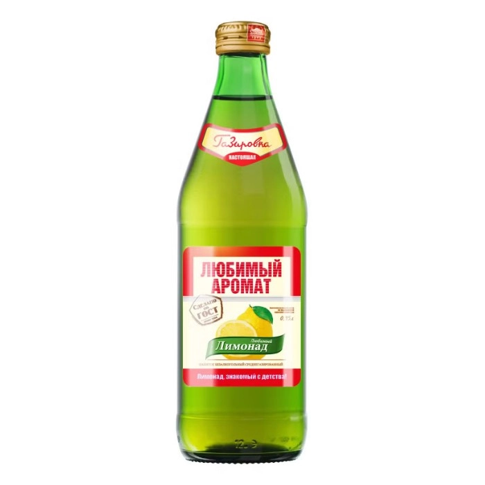 Напиток Любимый Аромат Лимонад газированный 450 мл