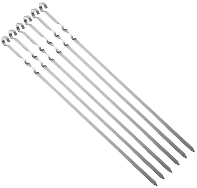 Набор шампуров профильных 60 см