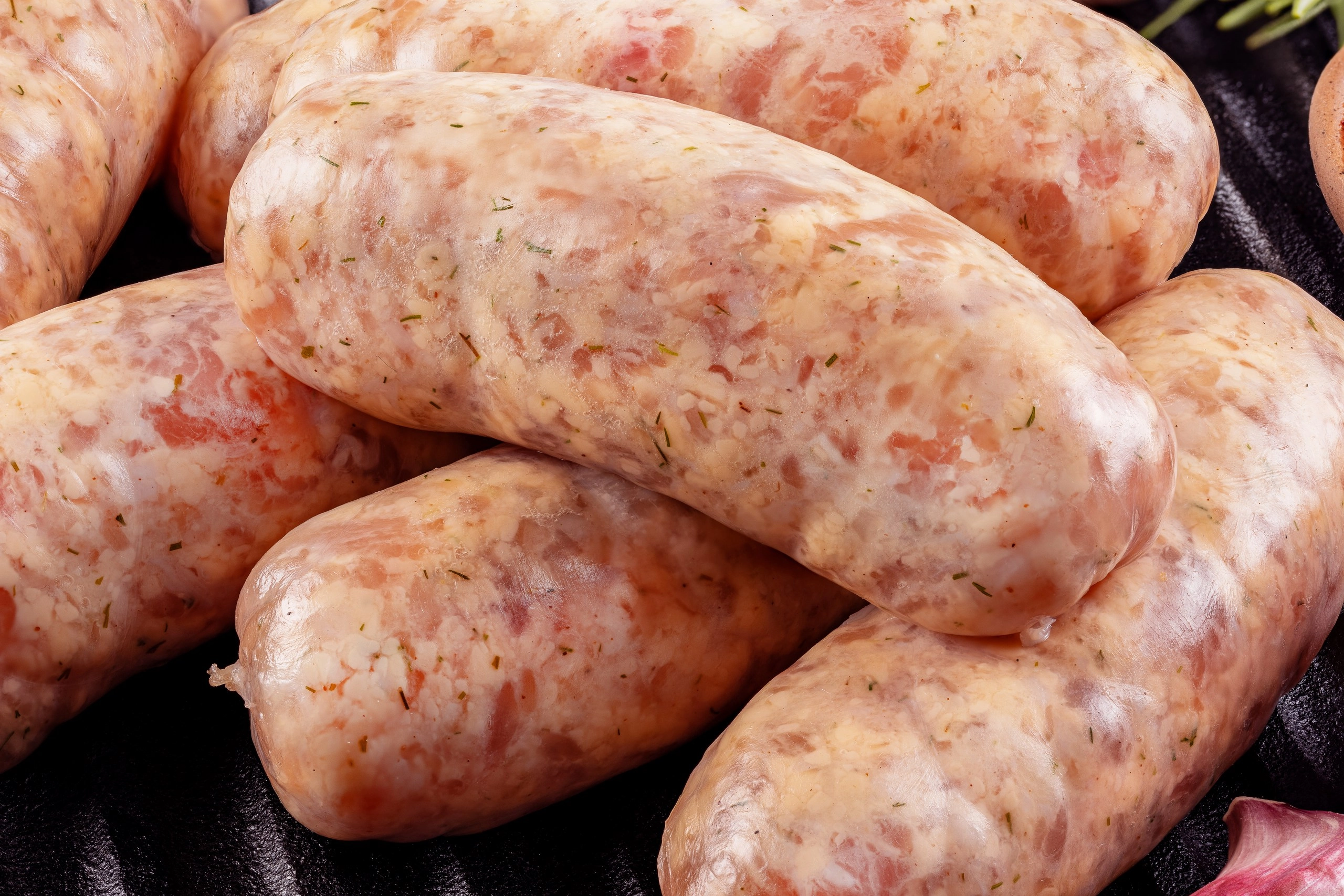 Колбаски Шашлычные с сыром из индейки охлажденные