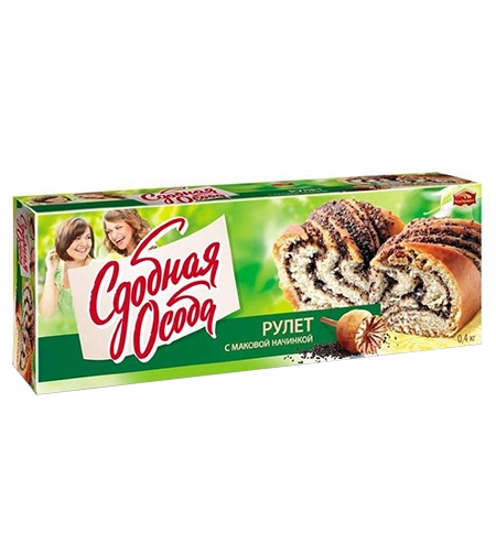 Рулет Сдобная Особа с маком 400 г