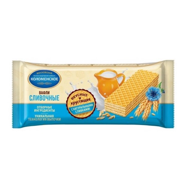 Вафли Коломенский Сливочные 220 г