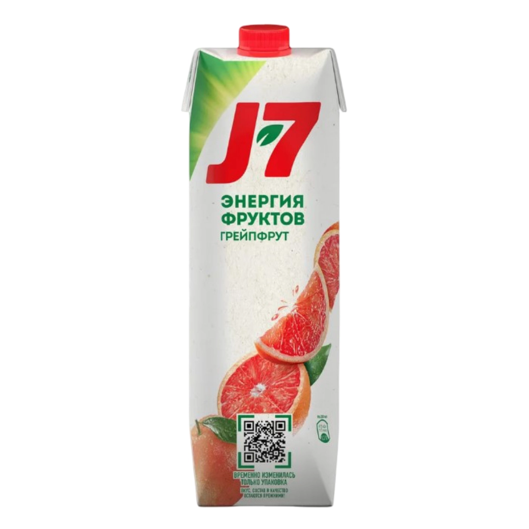Сок J7 грейпфрут с мякотью 970 мл
