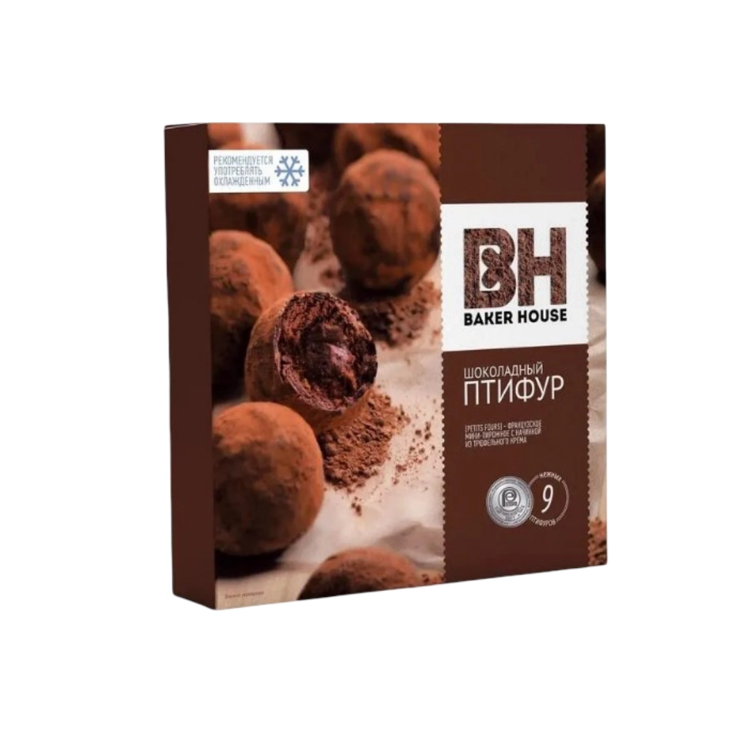 Пирожные Бэйкер Хаус Птифур трюфель 225 г