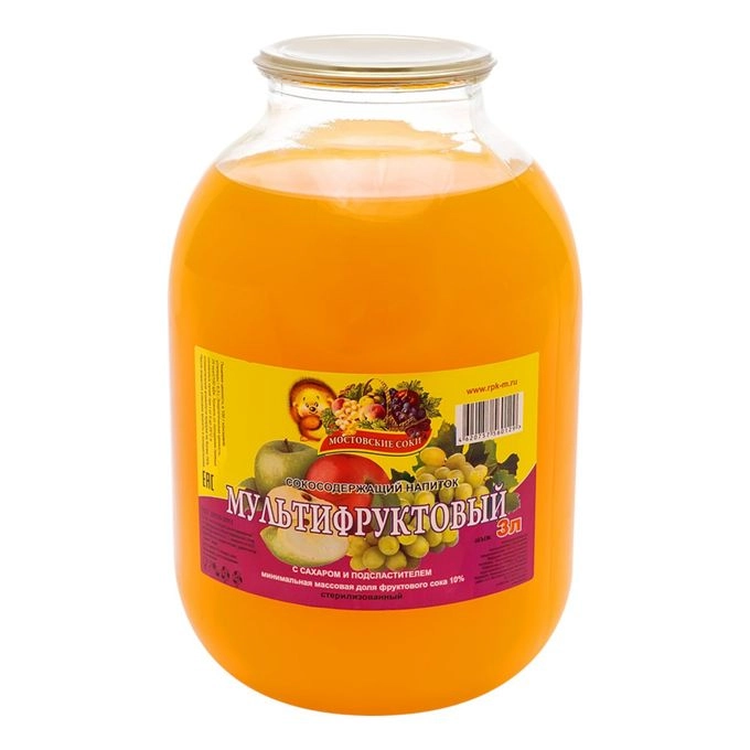 Нектар Мостовские соки Мультифрукт 3 л