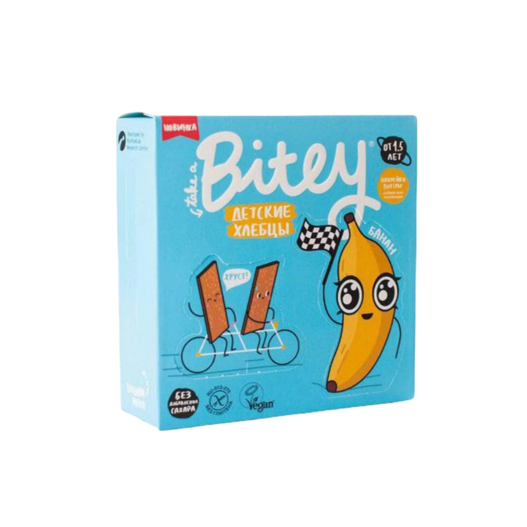 Хлебцы Bitey кукурузно-рисовые Банан-тыква 40 г