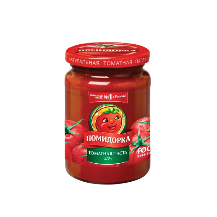 Томатная паста Помидорка 270 г