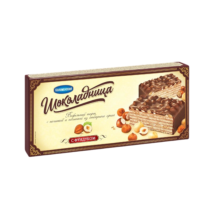 Торт Шоколадница вафельный с фундуком 230 г