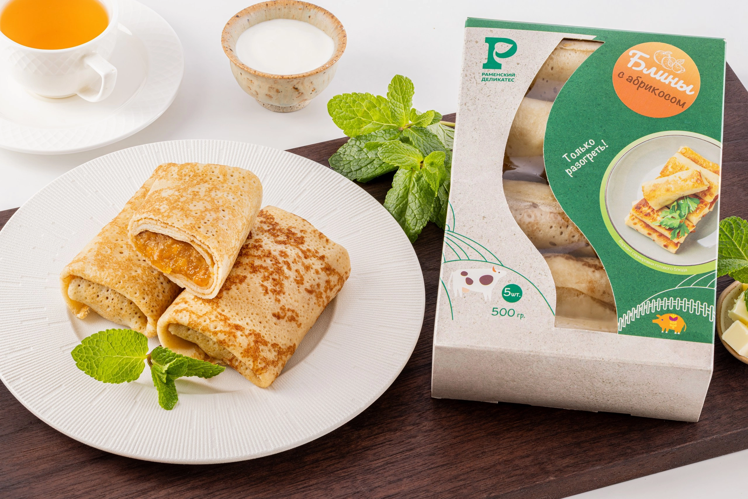 Блины с абрикосом 500 г