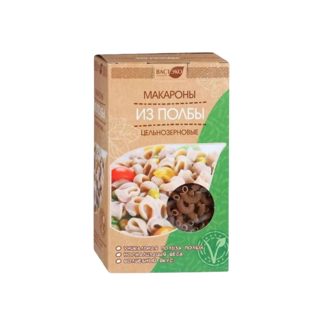 Макаронные изделия Вастэко Рожки из полбы цельнозерновые 400 г