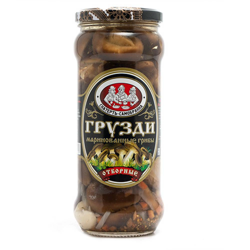 Грузди Скатерть Самобранка маринованные 370 мл