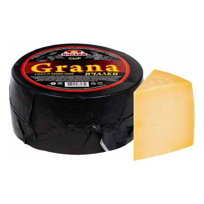 Сыр Ичалки Грана 45% твердый
