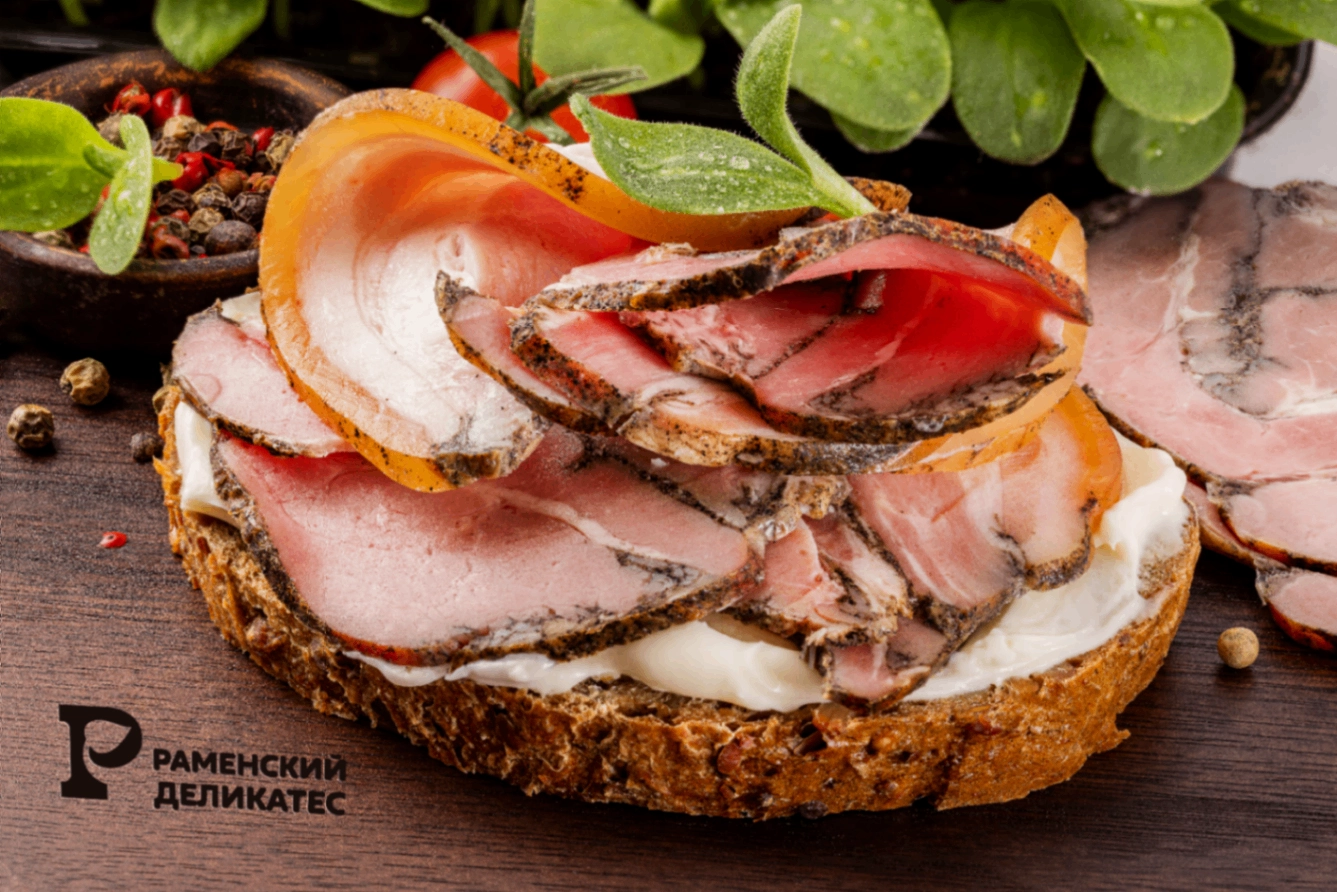 Грудинка Ароматная бескостная нарезка 120 г