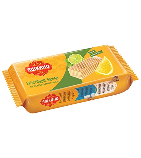 Вафли Яшкино Лимон-Лайм 300 г