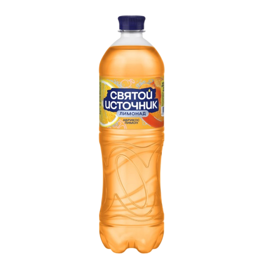 Напиток Святой Источник Абрикос-Лимон газированный 1 л