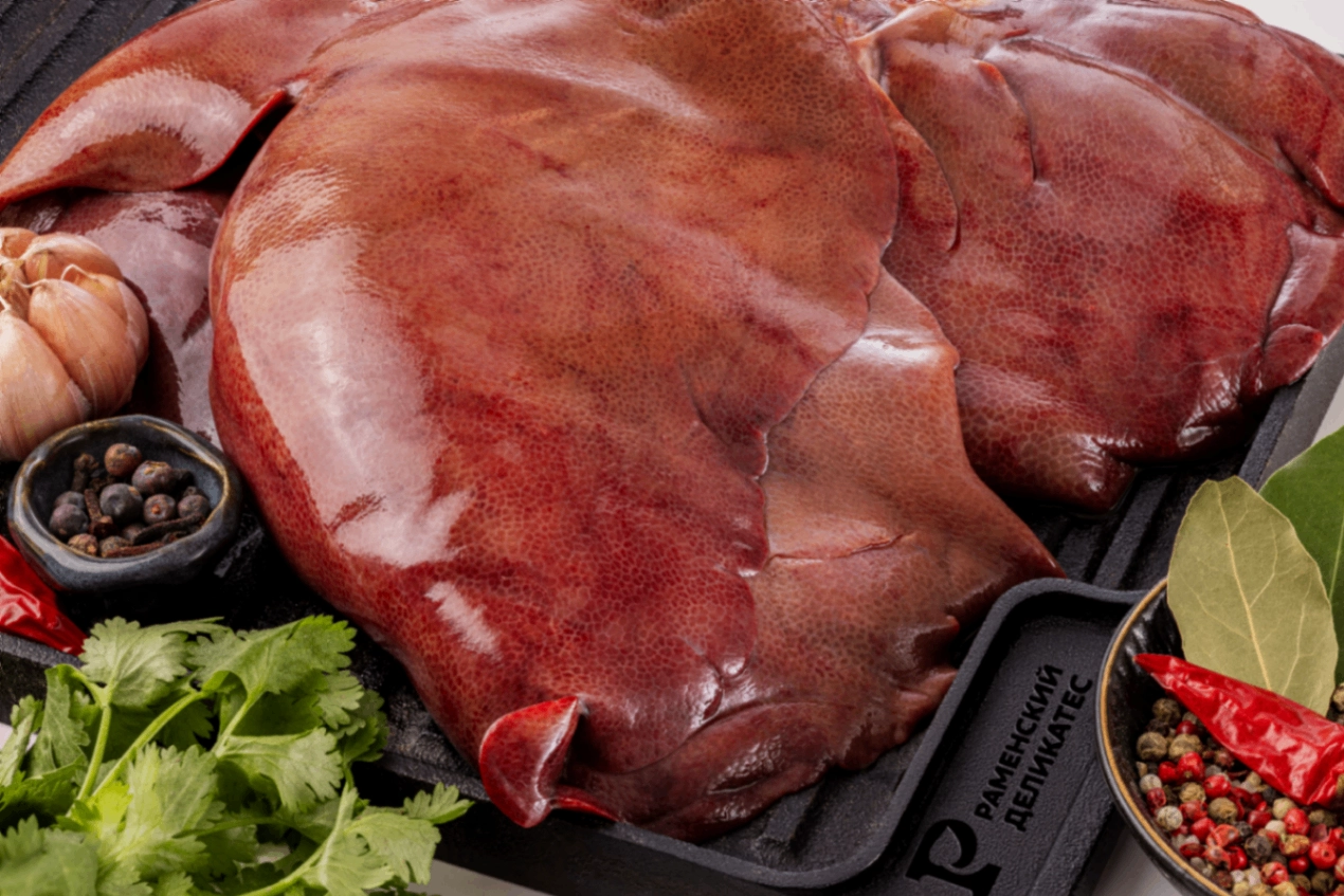 Печень свиная замороженная