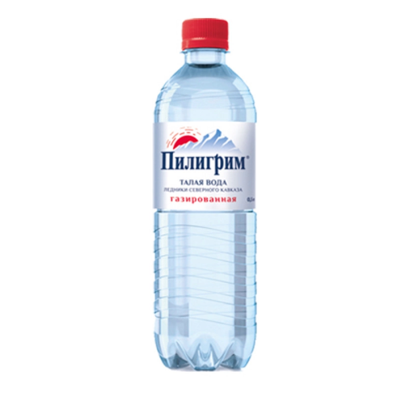 Вода Пилигрим газированная питьевая 500 мл