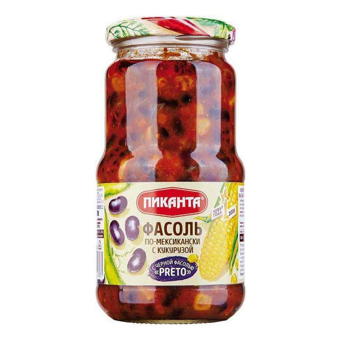 Фасоль Пиканта По-мексикански с кукурузой 530 г