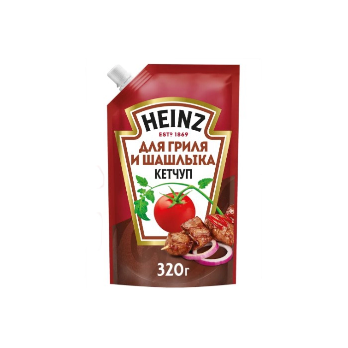 Кетчуп Хайнц для гриля и шашлыка 320 г