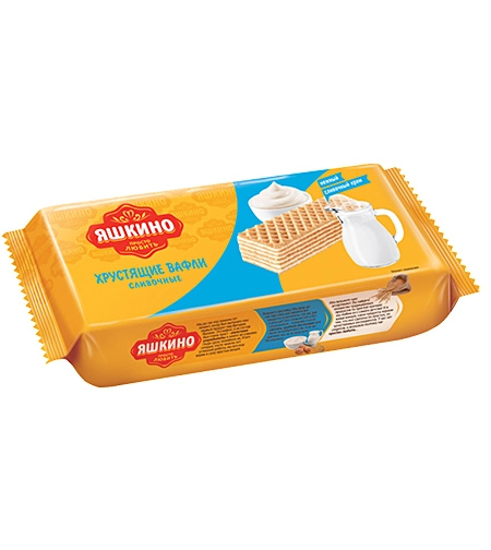 Вафли Яшкино сливочные 300 г