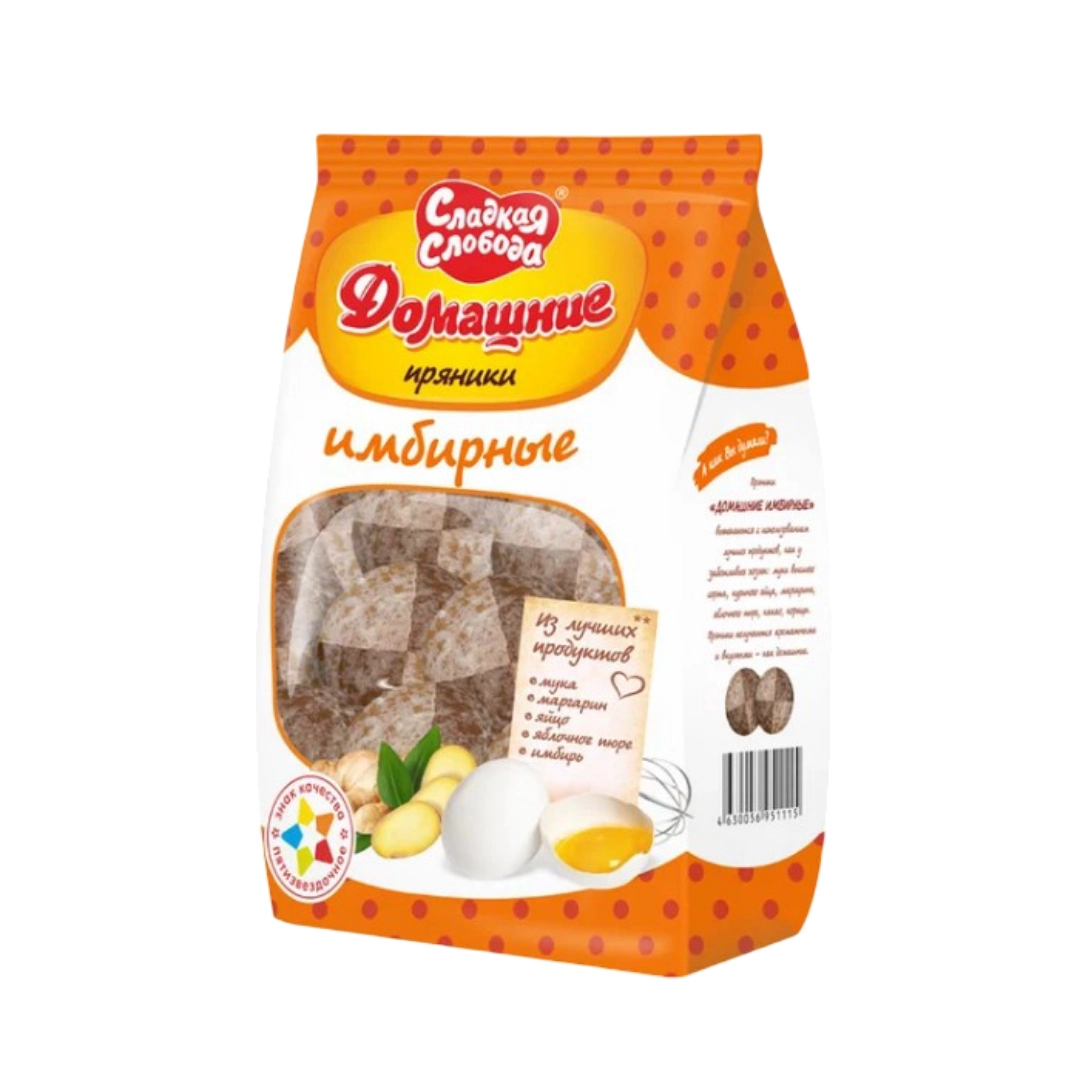 Пряники Сладкая Слобода Имбирные 350 г