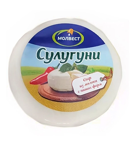 Сыр Вкуснотеево Сулугуни 45% мягкий