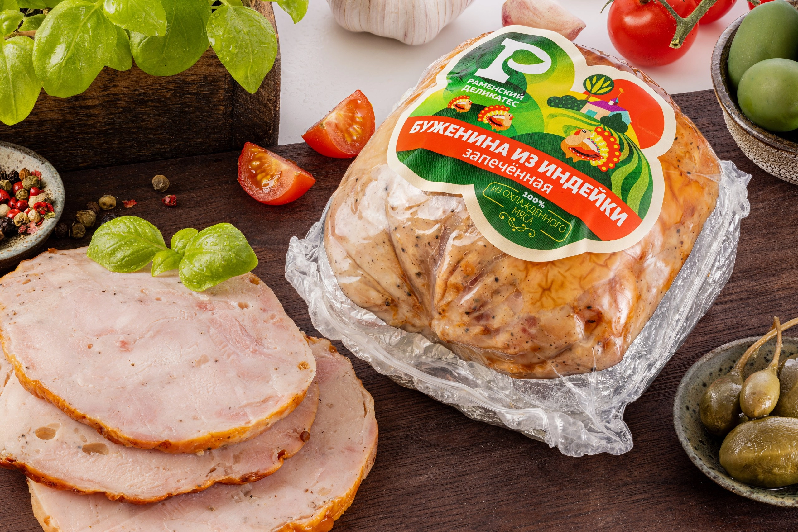 Буженина из индейки запечённая