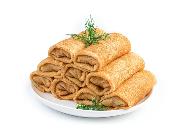 Блинчики С Пылу С Жару с курицей