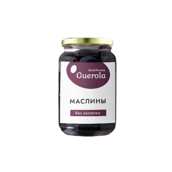 Маслины Aceitunas Guerola без косточки 340 г