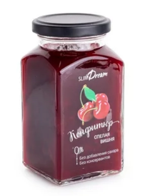 Конфитюр Слим Дрим без сахара Вишня 300 г