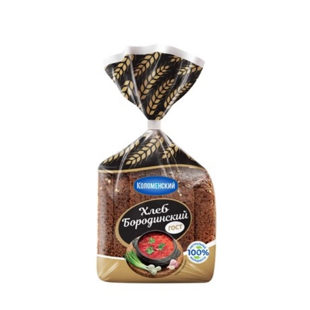 Хлеб Коломенский Бородинский нарезка 400 г
